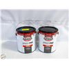 Image 1 : LOT OF 2 GLIDDEN FLAT WHITE BASED INTERIOR LATEX