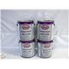 Image 1 : LOT OF 4 GLIDDEN EGGSHELL WHITE BASE INTERIOR