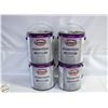 Image 1 : LOT OF 4 GLIDDEN EGGSHELL WHITE BASE INTERIOR