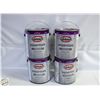 Image 1 : LOT OF 4 GLIDDEN EGGSHELL WHITE BASE INTERIOR