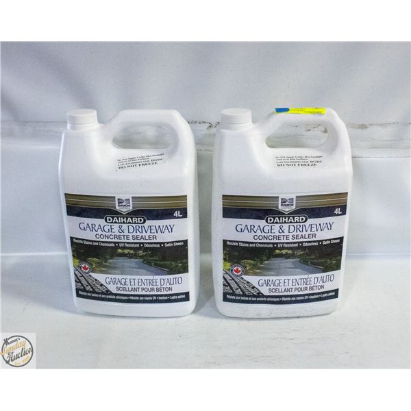 LOT OF (2) DAICH GARAGE AND DRIVEWAY SEALER