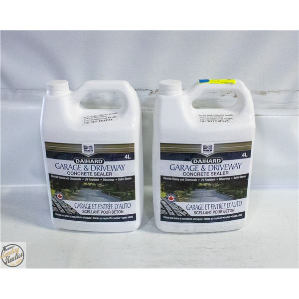 LOT OF (2) DAICH GARAGE AND DRIVEWAY SEALER