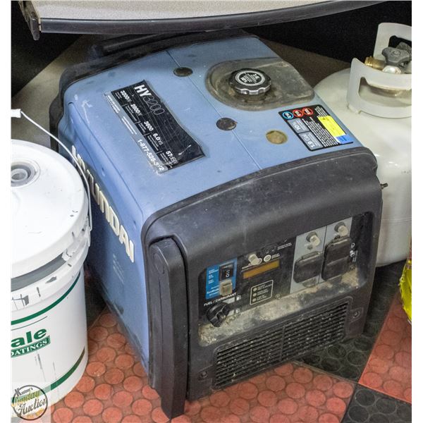 HYUNDAI HY3200 GAS GENERATOR