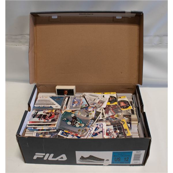FLAT OF ASSORTED SPORTS CARDS FROM VARIOUS YEARS