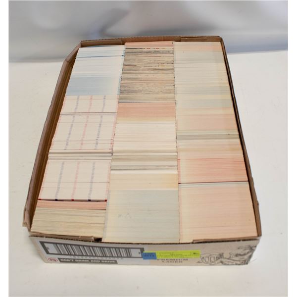 FLAT OF ASSORTED SPORTS CARDS FROM VARIOUS YEARS