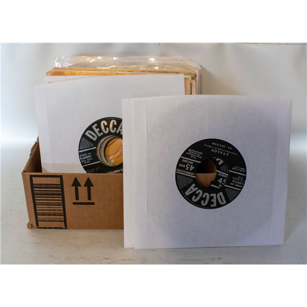 ASSORTMENT OF 45RPM RECORDS