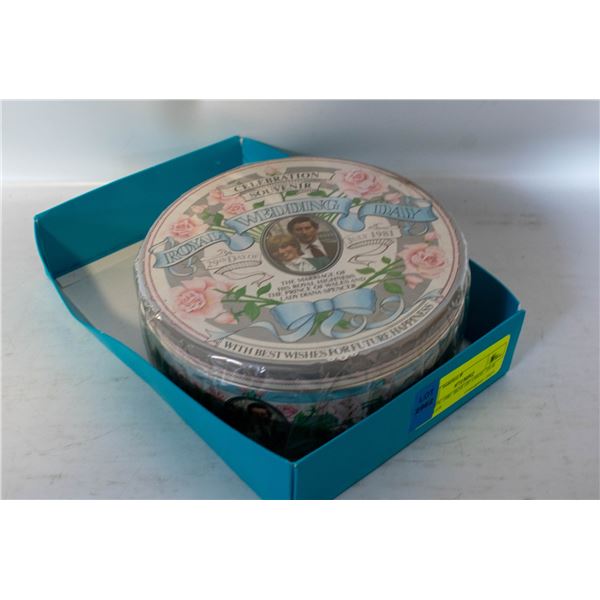 UNOPEN 1981 BOX OF CHOC. DI & CHARLES