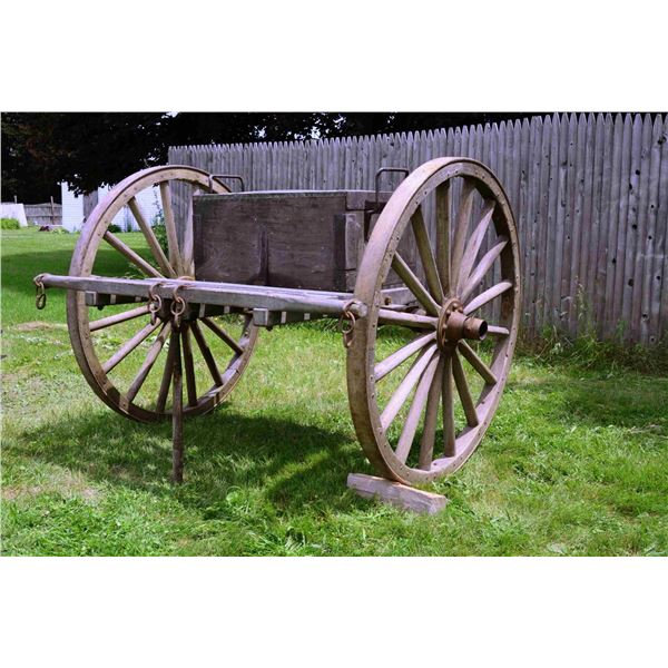 RARE MODEL 1874 GATLING GUN LIMBER.