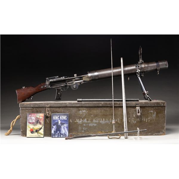 FULLY TRANSFERABLE BRITISH 1914 LEWIS MACHINE GUN.