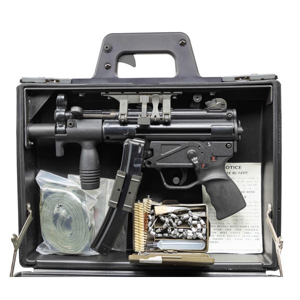 FLEMING MP5K SEAR GUN WITH HOFBAUER BRIEFCASE.
