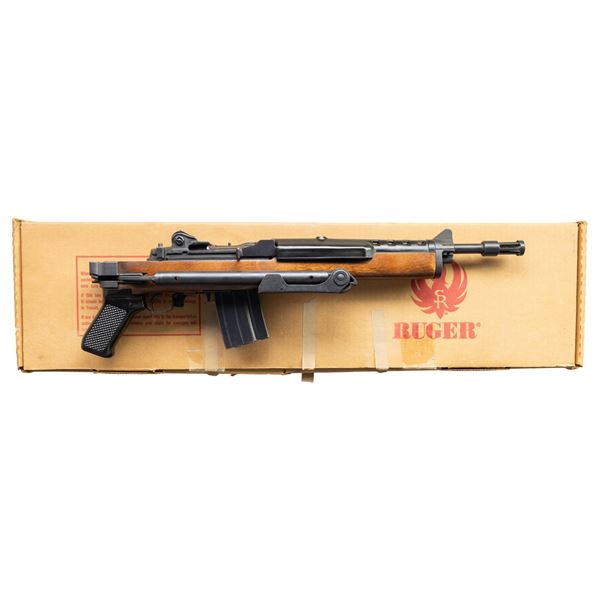 NEAR FINE RUGER AC-556K MACHINE GUN WITH MATCHING
