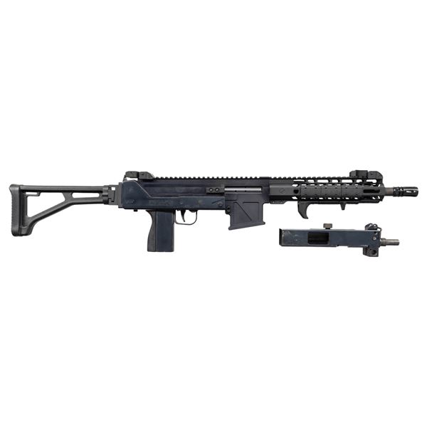 FULLY TRANSFERABLE BLUED INGRAM M10 9MM SUBMACHINE