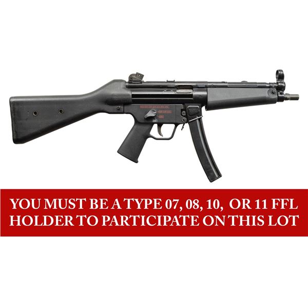 POST 86 DEALER SAMPLE HK MP5 SMG.