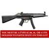 Image 1 : POST 86 DEALER SAMPLE HK MP5 SMG.