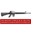 Image 1 : POST 86 DEALER SAMPLE COLT M16 A2 BURST