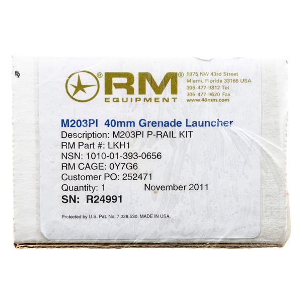 AS NEW RM EQUIPMENT M-203 PI 40MM GRENADE LAUNCHER