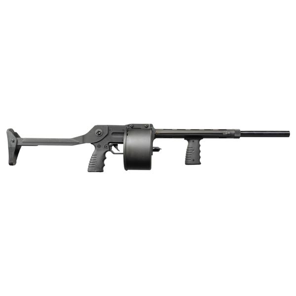 STREET SWEEPER SEMI-AUTOMATIC REVOLVING SHOTGUN.