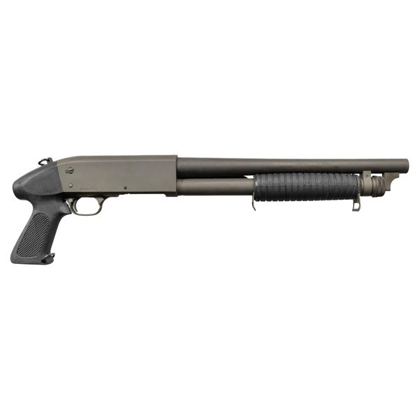 ITHACA "STAKEOUT" PUMP ACTION SHOTGUN.