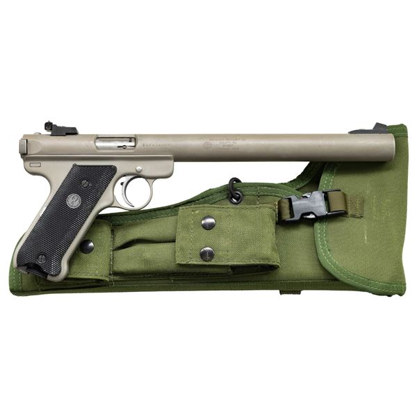 RUGER MARK II TARGET SEMI-AUTOMATIC PISTOL WITH