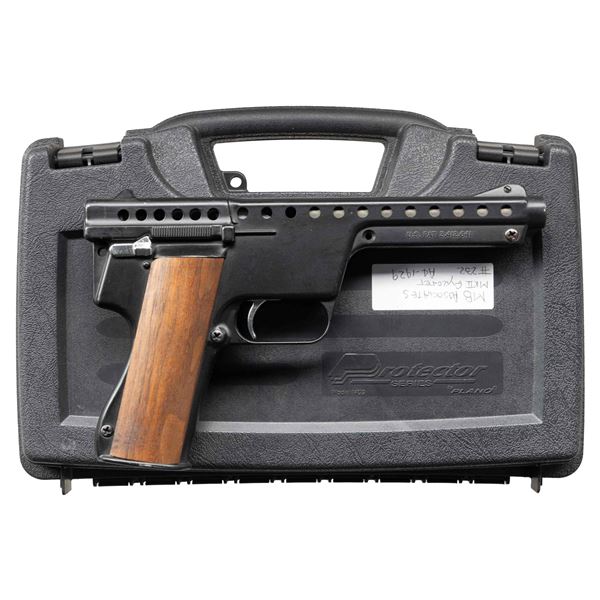 MBA MARK II MODEL C GYROJET ROCKET PISTOL WITH