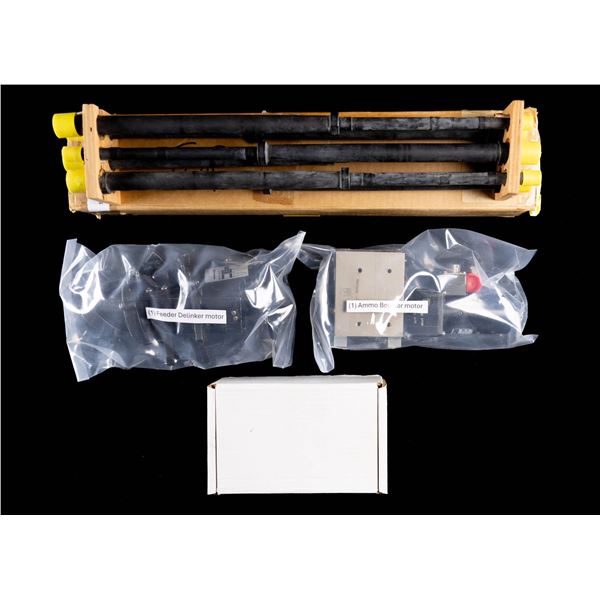 DESIRABLE GROUPING OF ELUSIVE M134 MINI GUN PARTS