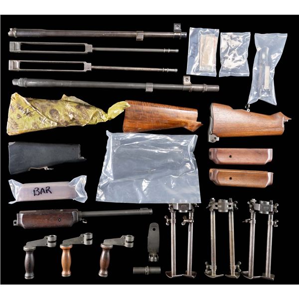 LOT OF MIXED US BAR PARTS.