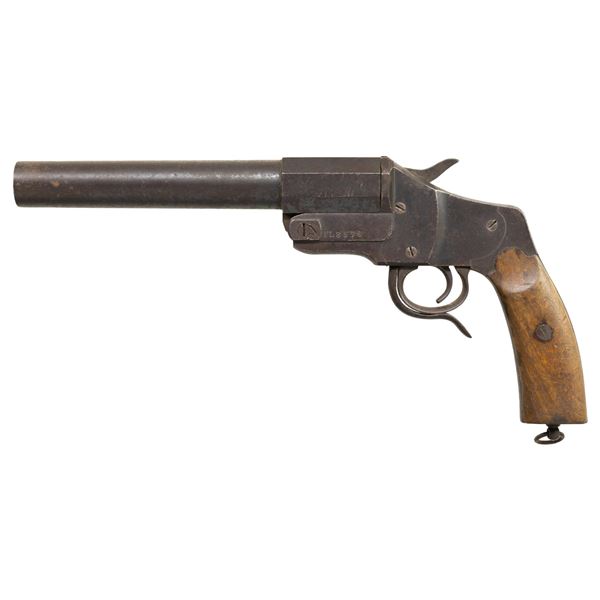 BATTLE DAMAGED GERMAN WWI HEBEL MODEL 1894 FLARE