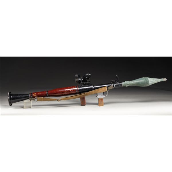 DEWATTED BULGARIAN RPG-7B ROCKET PROPELLED