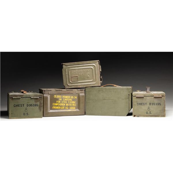LOT OF 2 BROWNING MODEL OF 1918 BELT LOADERS &