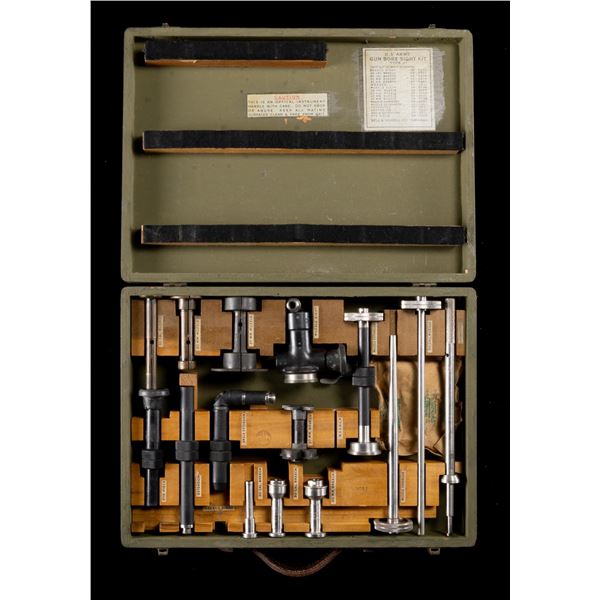 U.S. ARMY BELL & HOWELL CO. GUN BORE SIGHT KIT