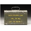 Image 1 : SEALED 240 RD. "SPAM CAN" OF LINKED 30 M2 AMMO.