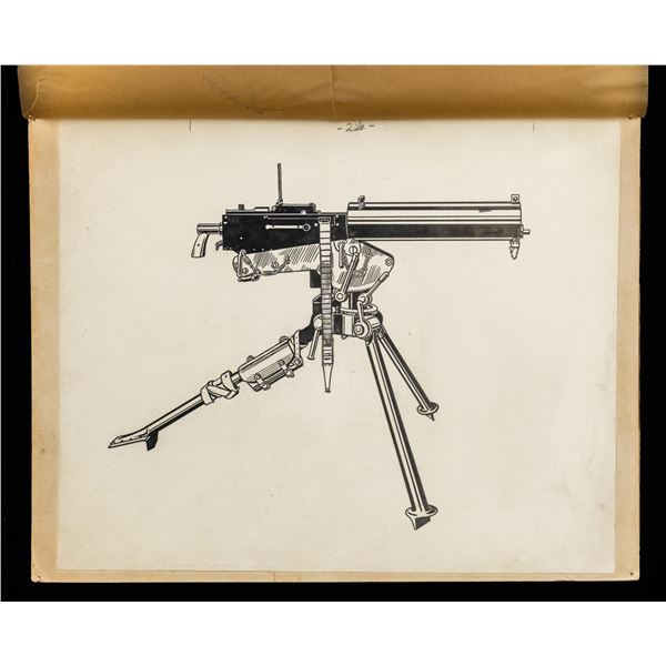COLT CONTRACTED ENGRAVING OF COLT 1928 WATER