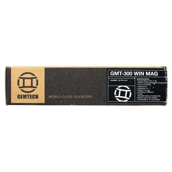 GEMTECH GMT 300 WIN MAG SUPPRESSOR.