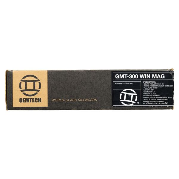 GEMTECH GMT 300 WIN MAG SUPPRESSOR.