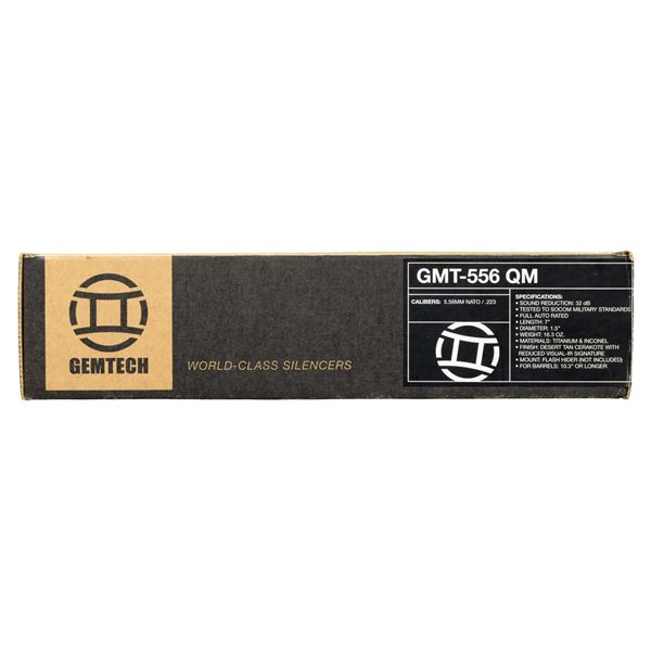GEMTECH GMT 556 SUPPRESSOR.