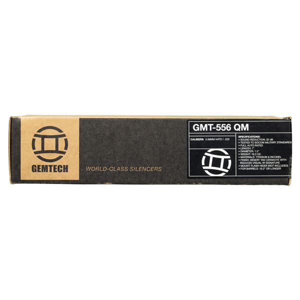 GEMTECH GMT 556QM SUPPRESSOR.