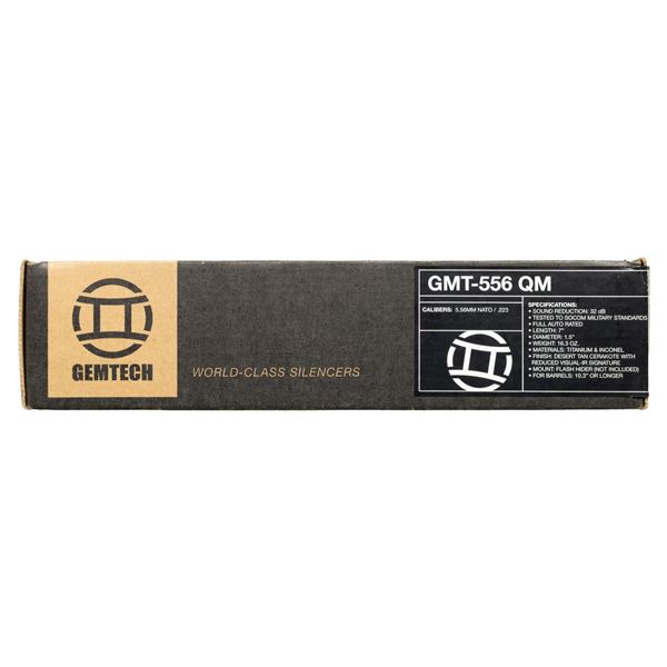 GEMTECH GMT 556QM SUPPRESSOR.