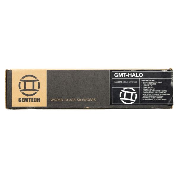 GEMTECH GMT HALO SUPPRESSOR.