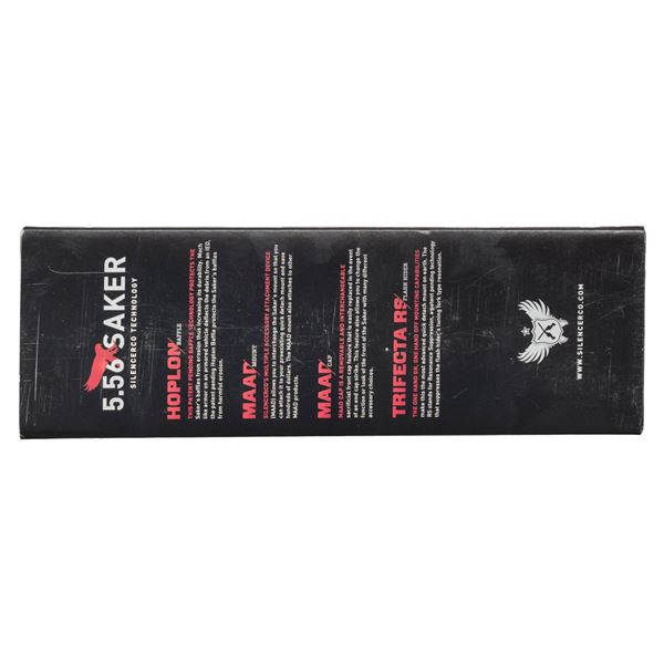 SILENCER CO SAKER 5.56K SUPPRESSOR.