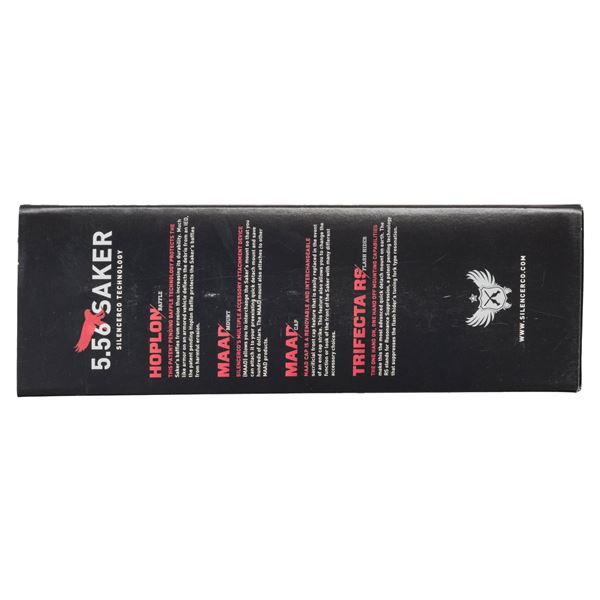 SILENER CO SAKER 5.56K SUPPRESSOR.