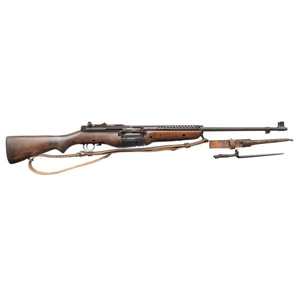 WWII JOHNSON MODEL 1941 SEMI-AUTO MILITARY RIFLE.