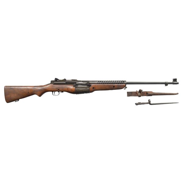 WWII JOHNSON MODEL 1941 SEMI-AUTO MILITARY RIFLE.
