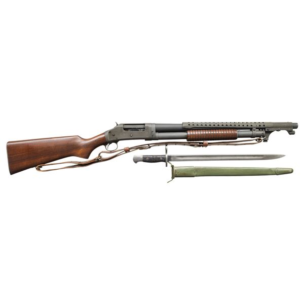 MODEL 97 WINCHESTER PUMP SHOTGUN ASSEMBLED IN