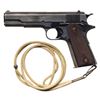 Image 1 : 1918 COLT U.S. M1911 SEMI AUTO PISTOL WITH LANYARD