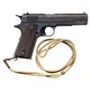 Image 2 : 1918 COLT U.S. M1911 SEMI AUTO PISTOL WITH LANYARD