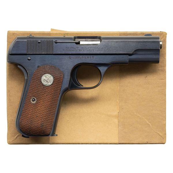 WWII OSS RANGE COLT 1903 MODEL M SEMI AUTO PISTOL