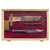 Image 1 : ID'D USMC KA-BAR TO CLAUDE LANG VMF214 "BLACK