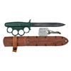 Image 1 : USMC ID'D EVERITT KNUCKLE FIGHTING KNIFE.