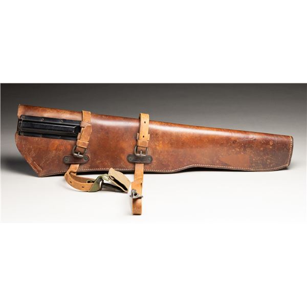 U.S. WWII BOYT M1 GARAND RIFLE SCABBARD.