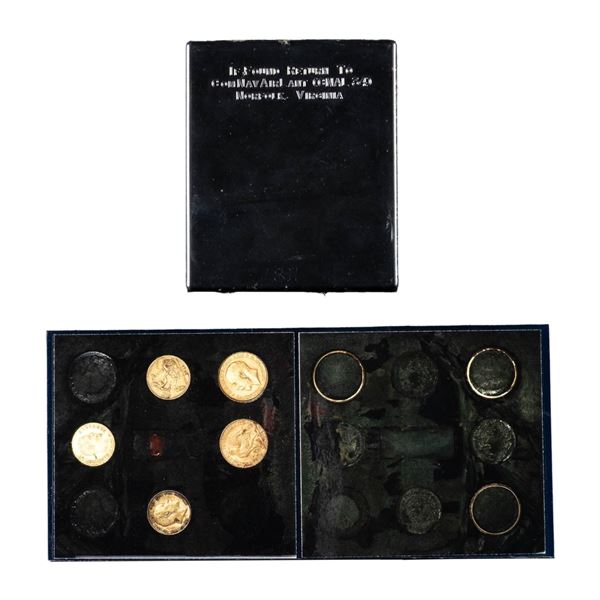 FASCINATING SEALED GOLD WWII ESCAPE & EVASION KIT